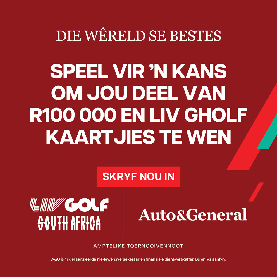 LIV Golf South Africa and Auto & General promotion: Win a share of R100 000 and LIV Golf tickets. Sign up now!